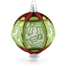 3D Christmas Ornament Holly