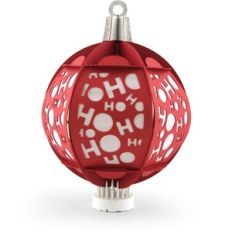 3D Christmas Ornament Ho Ho Ho