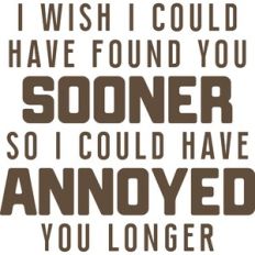 I wish I could have found you sooner