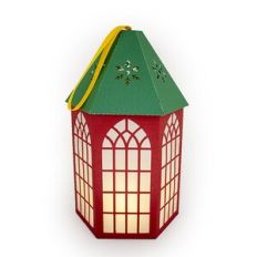 Christmas Lantern Paper 3D - Windows Arch