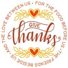 give thanks circle