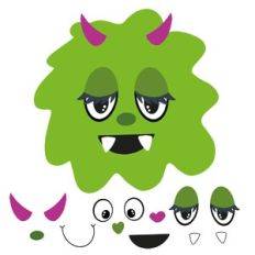 Build A Monster Activity Set
