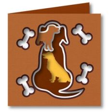 dogs card