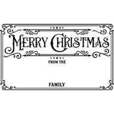 Merry Christmas Gift Tag