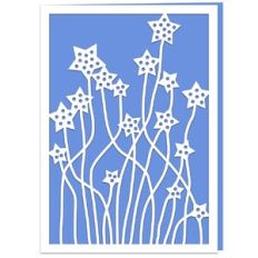 Tangled Stars Card