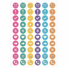 Retro sticker 2.0 - Planner