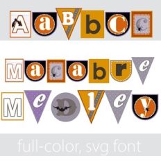 Macabre Medley Color Font