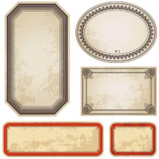 Printable Vintage apothecary Bottle Jar Labels Printable Background