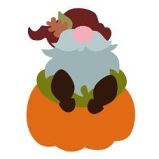 Gnome on Pumpkin