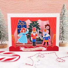 Nutcracker 3D Card