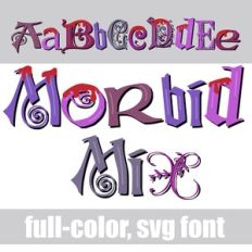 Morbid Mix Color Font