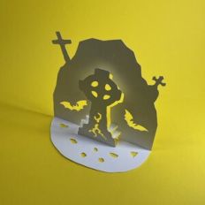 HALLOWEEN GRAVE POPUP DECORATION # 3