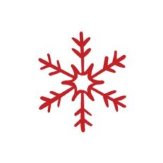 Red Snowflake