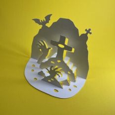 HALLOWEEN GRAVE POPUP DECORATION # 4