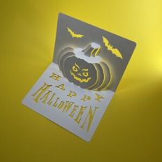 HALLOWEEN PUMPKIN POPUP CARD # 3