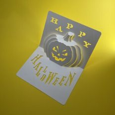 HALLOWEEN PUMPKIN POPUP CARD # 4