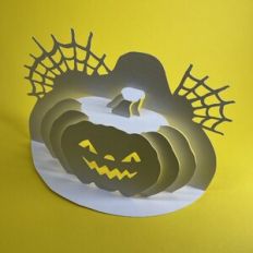 HALLOWEEN PUMPKIN POPUP DECORATION # 1
