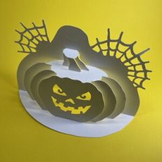 HALLOWEEN PUMPKIN POPUP DECORATION # 2