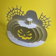 HALLOWEEN PUMPKIN POPUP DECORATION # 3