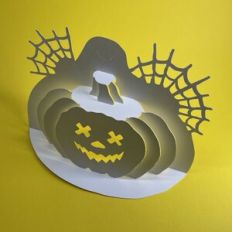 HALLOWEEN PUMPKIN POPUP DECORATION # 4