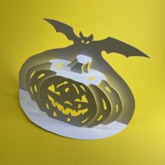 HALLOWEEN PUMPKIN POPUP DECORATION # 8