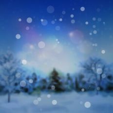Winter Snowy Background