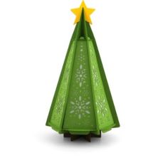 3D Christmas Tree Snowflakes