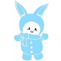 Cute Snow Bunny