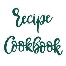 Recipe Cookbook Phrases