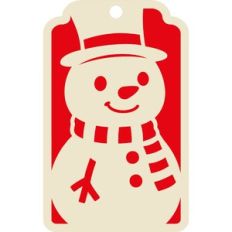 Snowman Gift Tag