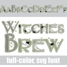 Witch's Brew Color Font