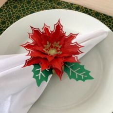 CHRISTMAS FLOWER 190 Napkin holder
