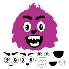 Build A Monster Activity Set