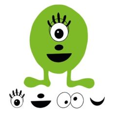 Build A Monster Activity Set