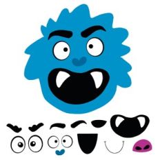 Build A Monster Activity Set