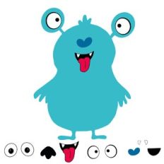 Build A Monster Activity Set