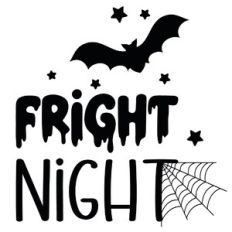 Fright Night Halloween Quote