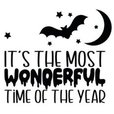 It's The Most Wonderful Time of the year Halloween Quote