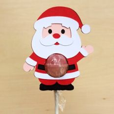 Santa Lollipop Holder