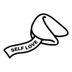 Self Love fortune cookie
