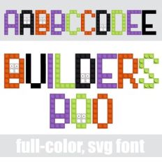 Builders Boo Color Font