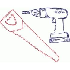 saw and drill sketch