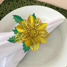 CHRISTMAS FLOWER 144 Napkin holder