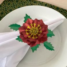 CHRISTMAS FLOWER 143 Napkin holder