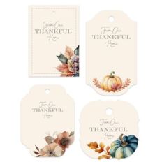 Thanksgiving Gift Tags