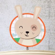 Rabbit Cake topper