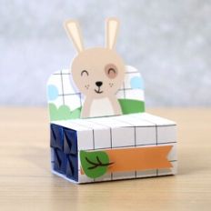 Rabbit 4 Chocolates Packaging