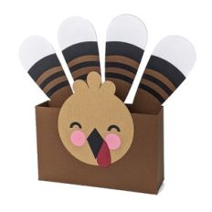 3D Thanksgiving Turkey Box