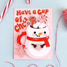 Snowman Christmas Card