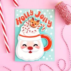 Santa Christmas Card